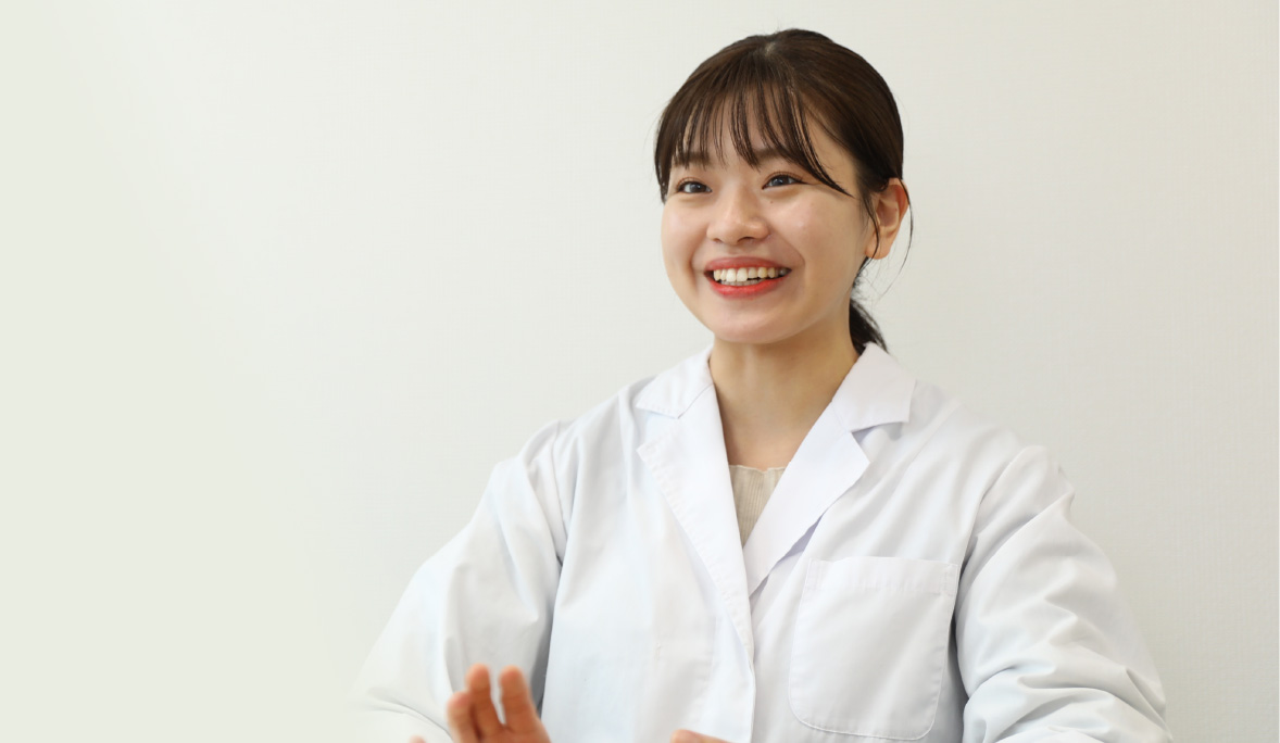 応用開発 生活環境学部食環境栄養学科卒 Y.O