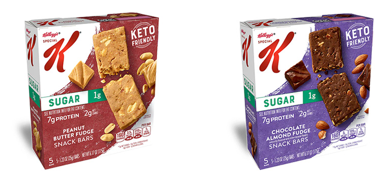 Kellogg社でのSpecial Kシリーズ商品