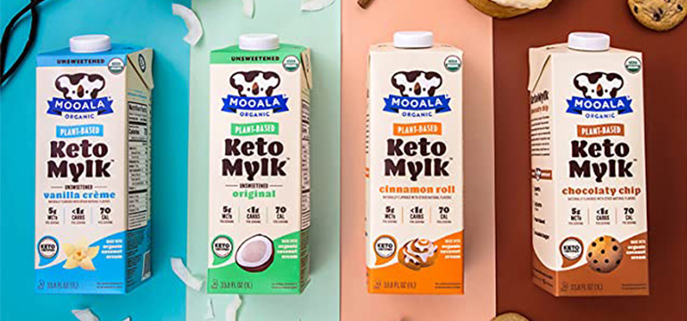 Mooala社のオーガニック植物性乳製品 Plant-Based Keto Mylk