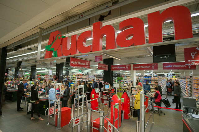 フランスを代表する大手スーパーマーケット【Auchan】
