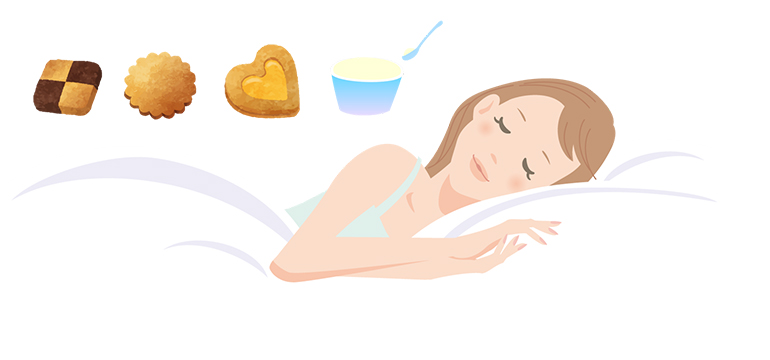 睡眠とお菓子