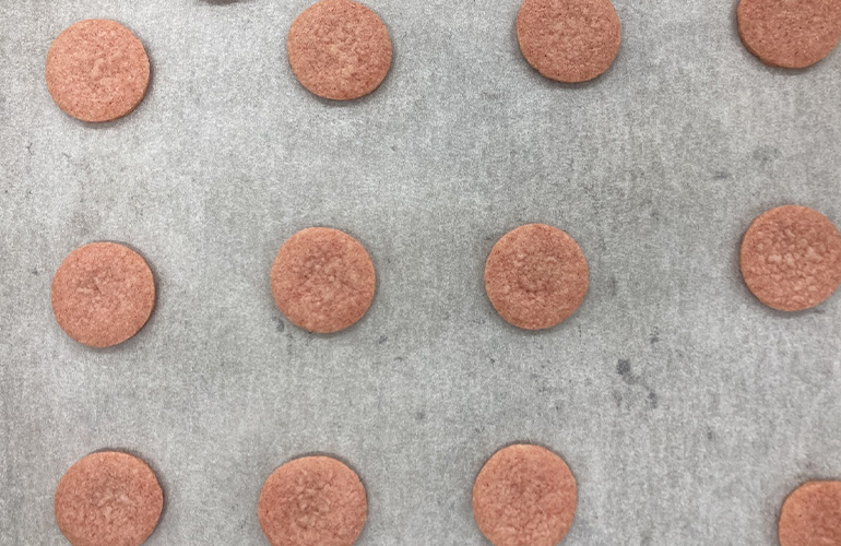 イチゴクッキー