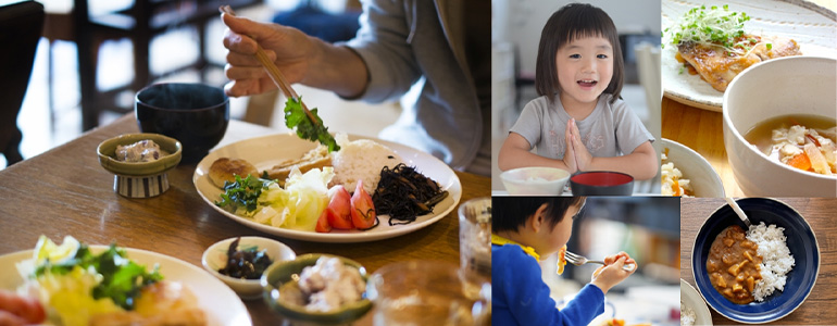 栄養バランスの良い食事